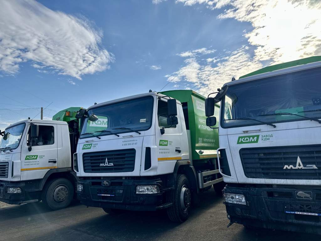 Слюсарь рассказал, что новый регоператор по вывозу мусора выведет на линию 170 единиц новой техники