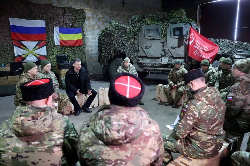 Юрий Слюсарь передал партию техники бойцам 150-й дивизии