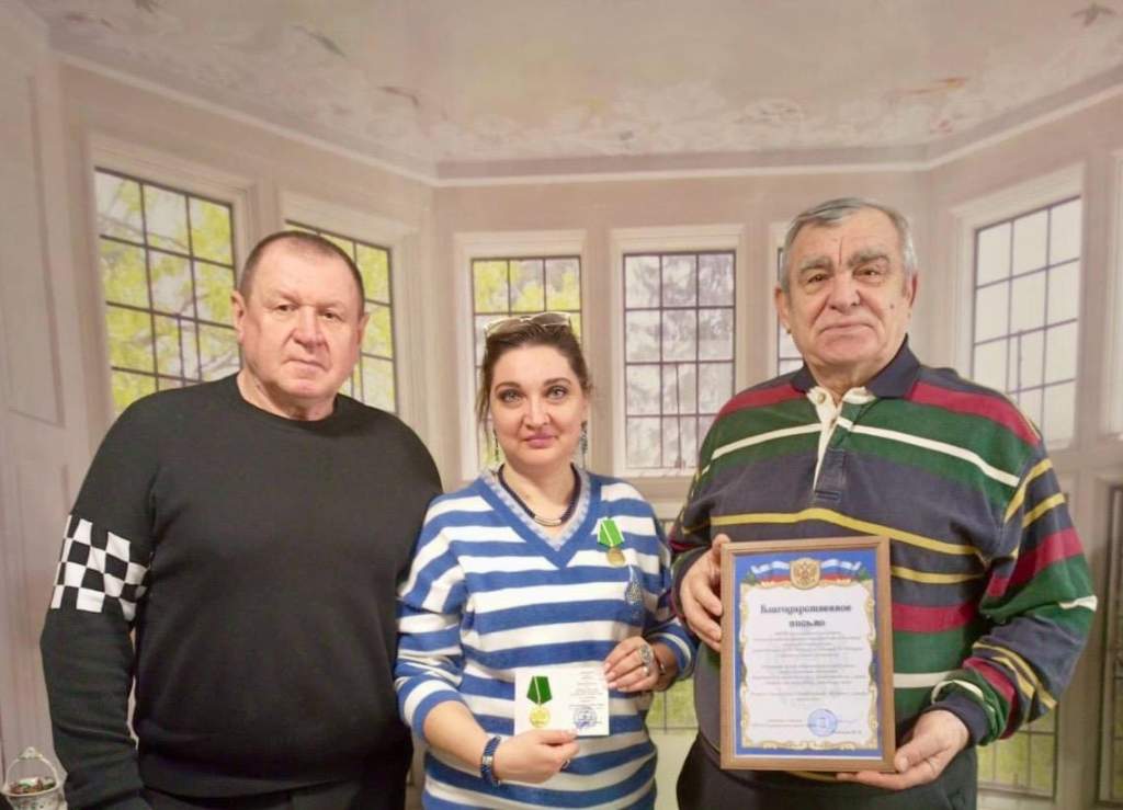 Секретарь попечительского центра «Калитва — все для Победы!» получила награду