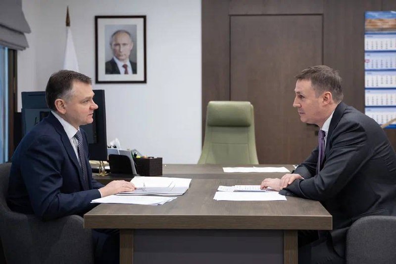 Юрий Слюсарь обсудил с вице-премьерами правительства России проблемные вопросы Ростовской области