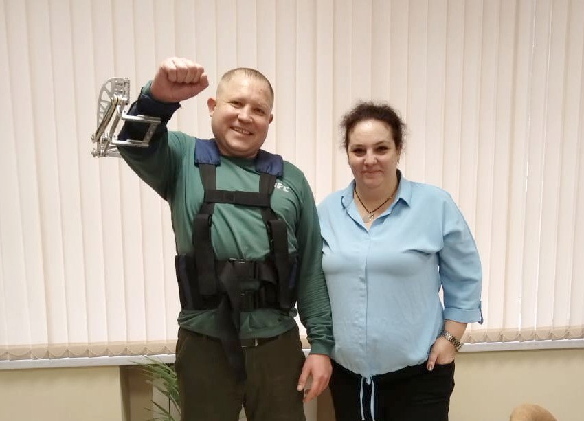 Экзоскелет помогает начать новую жизнь: история ветерана СВО