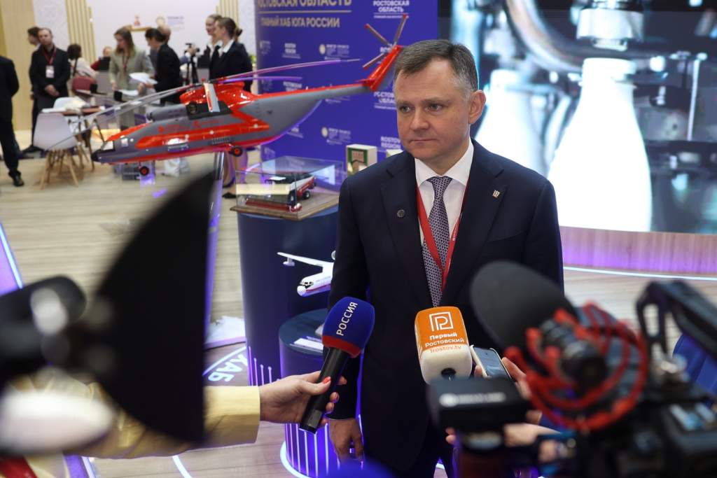 Юрий Слюсарь: «На ПМЭФ-2025 Ростовская область заключила соглашений почти на 210 млрд рублей»