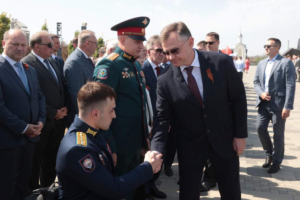 Вечная память: на Самбекских высотах захоронили останки еще 101 участника Великой Отечественной войны