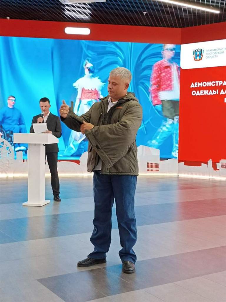 Ростовский филиал фонда «Защитники Отечества» первым на юге России начал выдачу адаптивной одежды ветеранам СВО