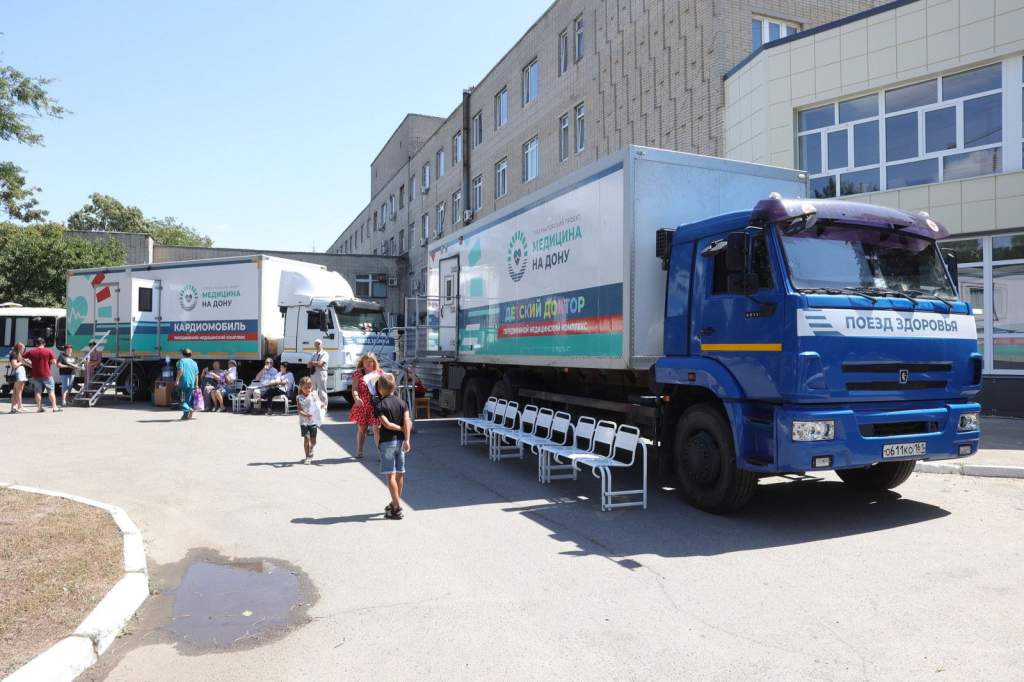 Юрий Слюсарь доложил Владимиру Путину о проблемах в здравоохранении Ростовской области