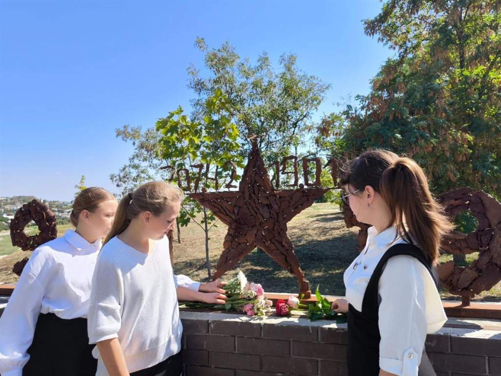 «Единая Россия» провела патриотические мероприятия для белокалитвинских школьников