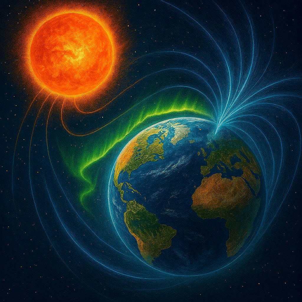 Землю ждет мощная магнитная буря, возможны полярные сияния