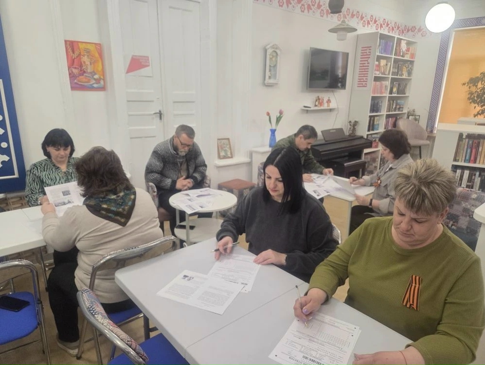 Белокалитвинцы написали «Диктант Победы»